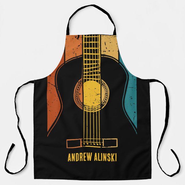 Vintage guitar apron (Front)