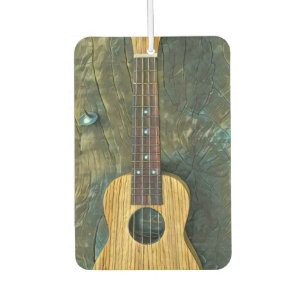 Vintage guitar artwork air freshener