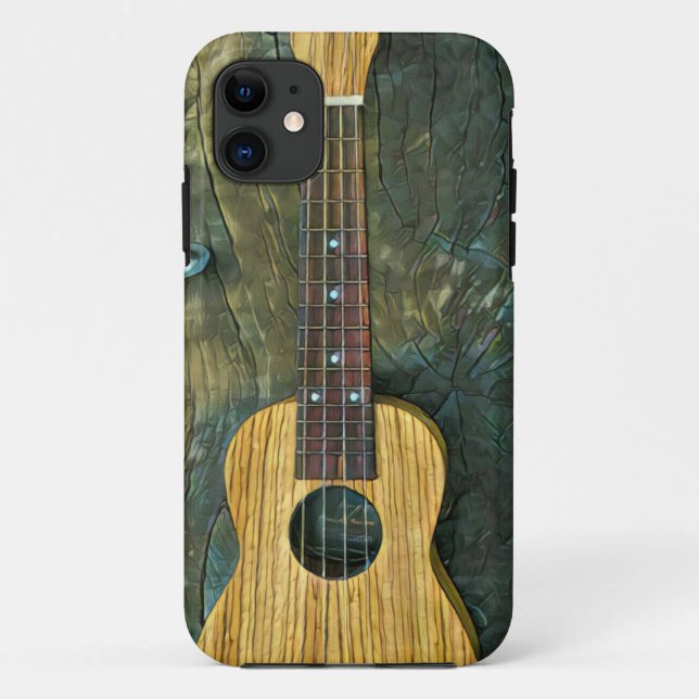 Vintage guitar artwork Case-Mate iPhone case (Back)