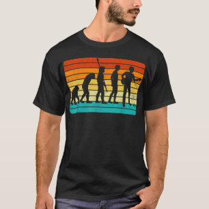 Vintage Guitar Player Design Guitarist I Retro Evo T-Shirt