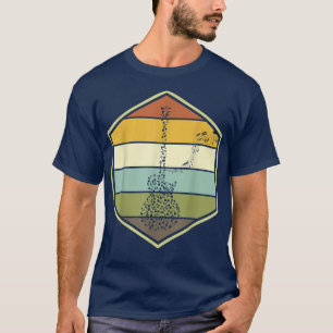 Vintage Guitar Player Guitarist Guitar Music Notes T-Shirt