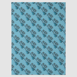 Vintage Guitar Retro Rock Legend Nostalgic Music Tissue Paper