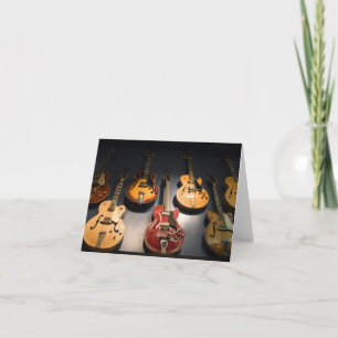 Vintage Guitars Card