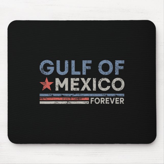 Vintage Gulf Of Mexico Forever  Mouse Pad (Front)