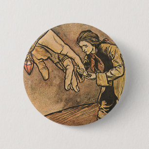 Vintage Gulliver's Travels by Arthur Rackham 2 Inch Round Button