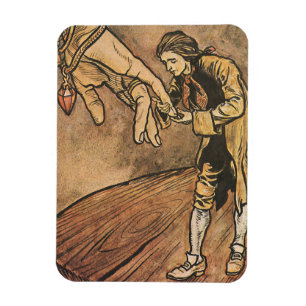Vintage Gulliver's Travels by Arthur Rackham Magnet