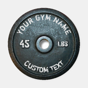 Vintage Gym Owner or User Fitness 45 Pounds Funny Coaster Set
