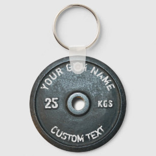 Vintage Gym Owner or User Fitness Funny Keychain