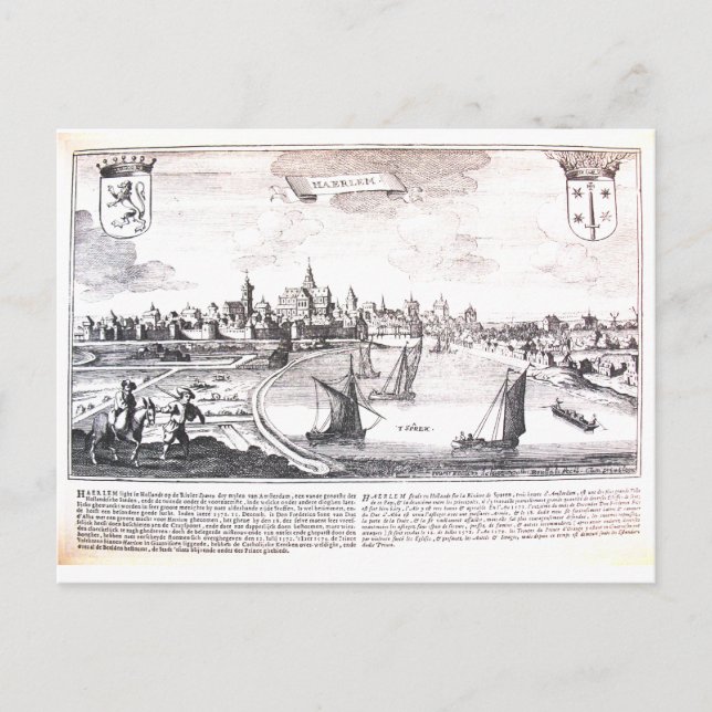Vintage Haarlem Holland Postcard (Front)