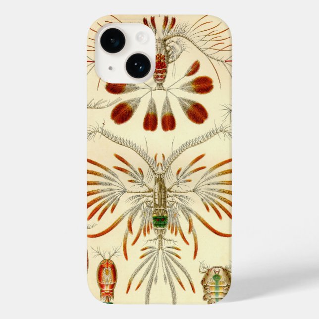 Vintage Haeckel Case-Mate iPhone Case (Back)