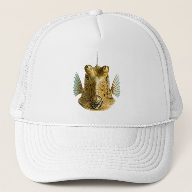 Vintage Haeckel Fish Trucker Hat (Front)