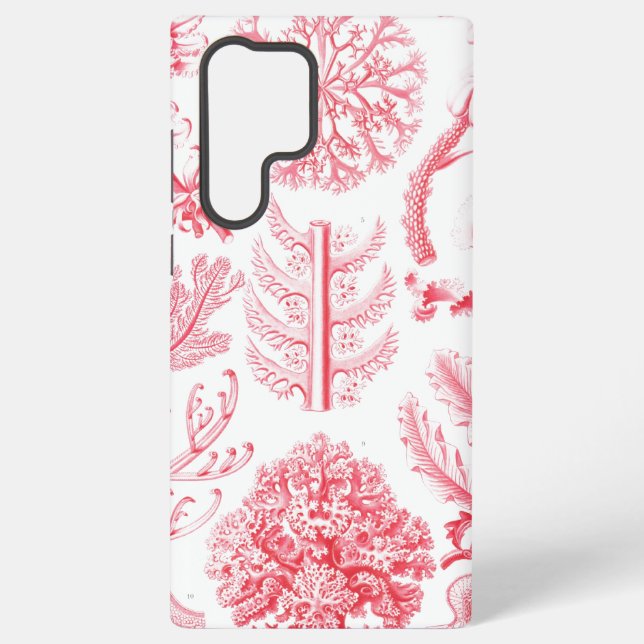 Vintage Haeckel Samsung Galaxy S22 Ultra Case (Back)