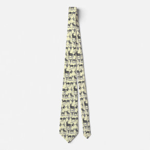 Vintage Haeckel Wildlife Tie