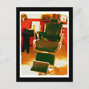 Vintage Hair Salon Postcard