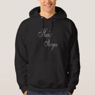 Vintage Hair Slayer Hair  Hairdresser Hairstylist Hoodie