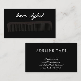 Vintage Hair Stylist Business Card