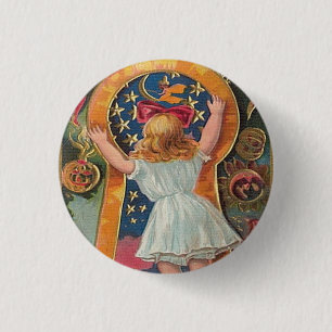 Vintage Halloween 1 Inch Round Button