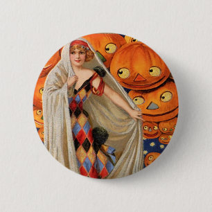 Vintage Halloween 2 Inch Round Button