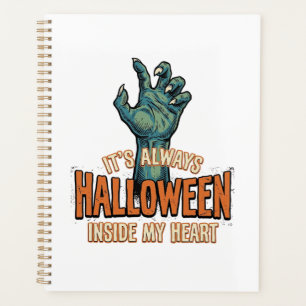 Vintage Halloween À l'intérieur de mon cœur Monstr