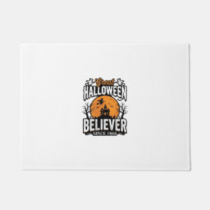 Vintage Halloween Believer Since 1966 Graphic_1 Doormat