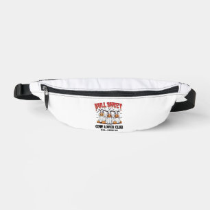 Vintage Halloween Bull Sheet Fanny Pack