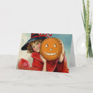 Vintage Halloween Card