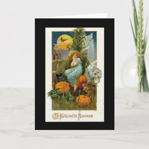 Vintage Halloween Card