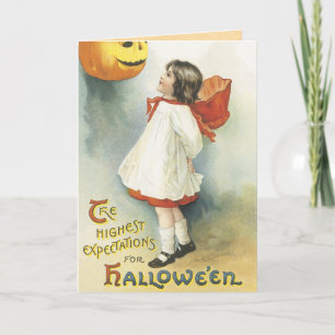 Vintage Halloween Card