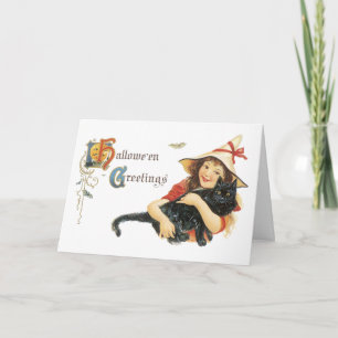 Vintage Halloween Card