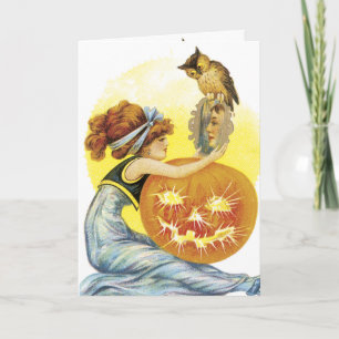 Vintage Halloween Card