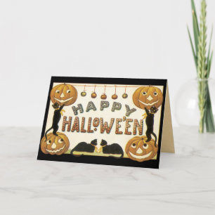 Vintage Halloween Card
