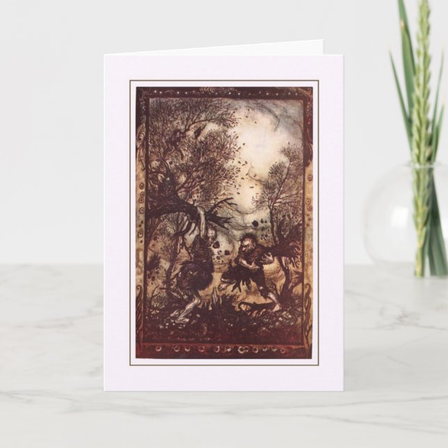 Vintage Halloween Card (Front)