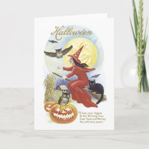 Vintage Halloween Card