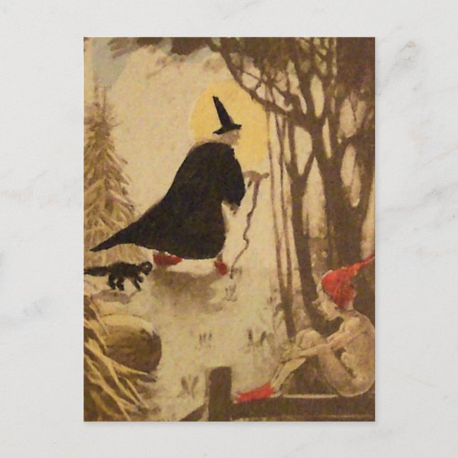 Vintage Halloween Card (Front)