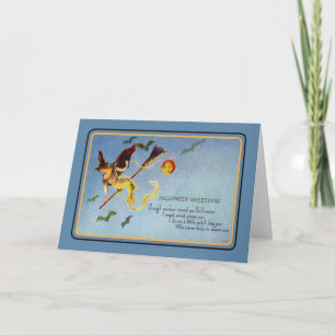 Vintage Halloween Card