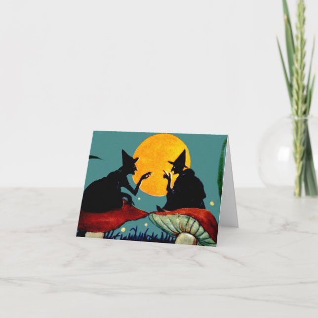 Vintage Halloween Card (Front)