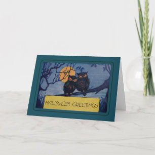 Vintage Halloween Card