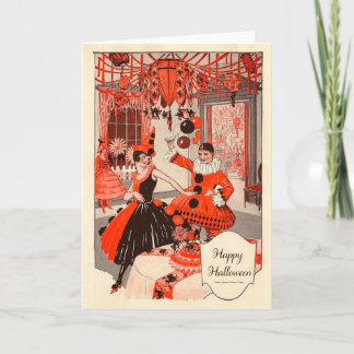 Vintage Halloween Card, Circa 1920 Card