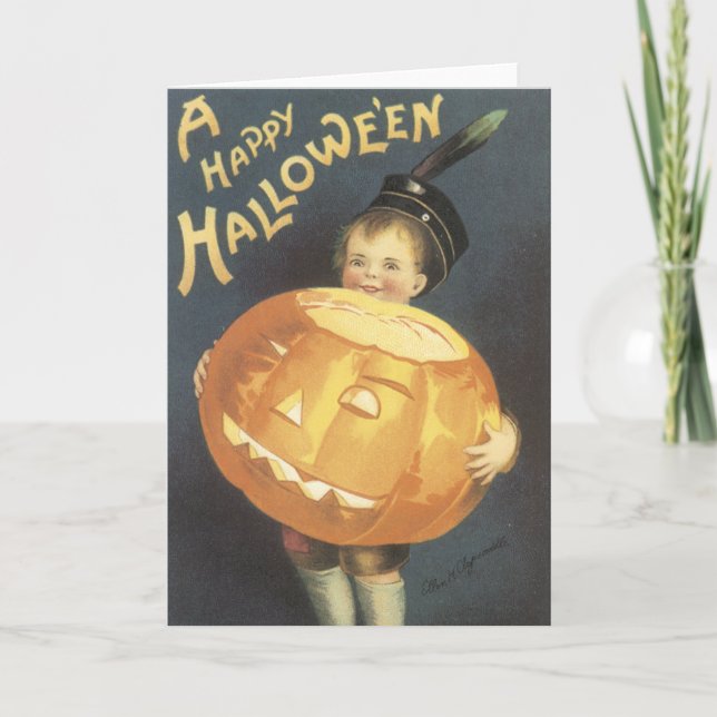 Vintage Halloween cards (Front)