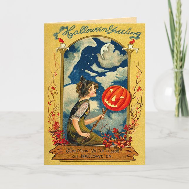 Vintage Halloween cards (Front)