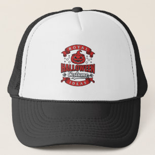 Vintage Halloween Costume Ideas Vector Design_1 Trucker Hat