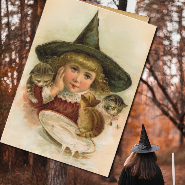 vintage Halloween cutie -funny quote Card (Creator Uploaded)
