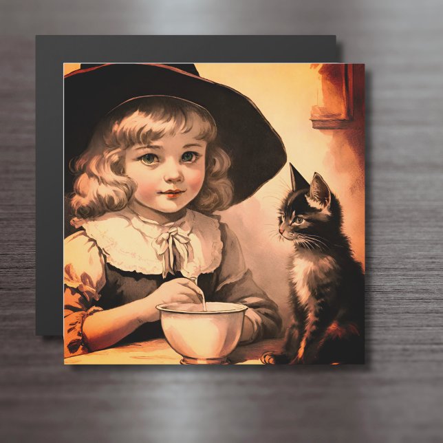vintage Halloween cutie no4 -magnetic card (Creator Uploaded)
