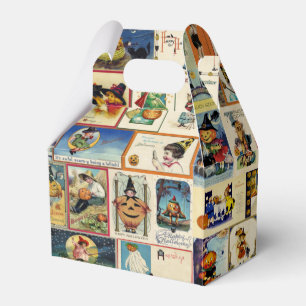 Vintage Halloween Ephemera Favor Box