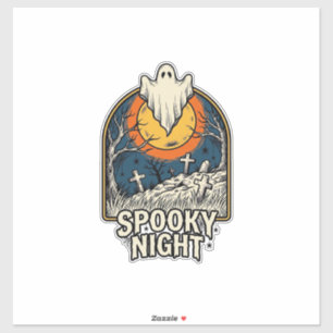 Vintage Halloween Ghost Graveyard Engraving Shirt_