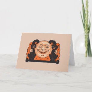 Vintage Halloween Greeting Card