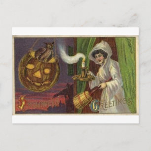 Vintage Halloween Greeting Cards Classic Posters