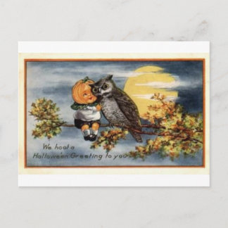 Vintage Halloween Greeting Cards Classic Posters