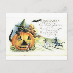 Vintage Halloween Greeting Cards Classic Posters