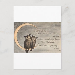 Vintage Halloween Greeting Cards Classic Posters